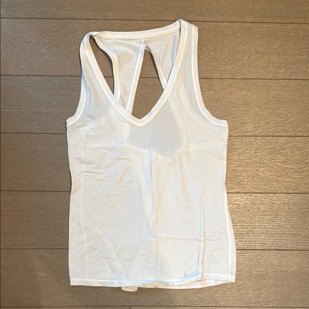 White Sleeveless Women's Top